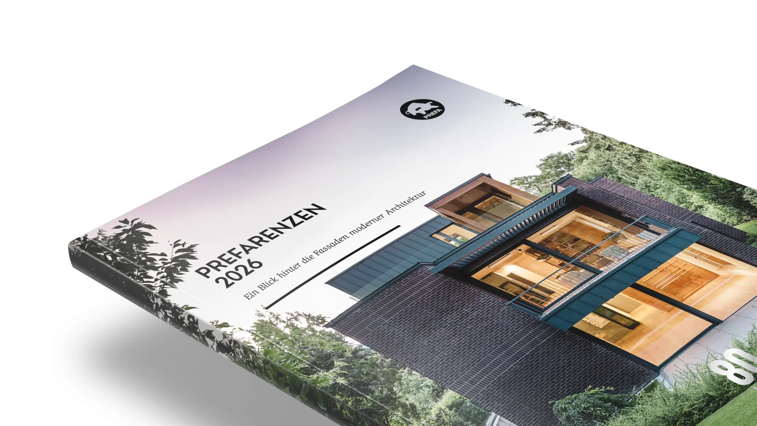 Bild på Prefarenzen-boken från utgåvan år 2026 mot vit bakgrund. På omslaget avbildas ett Prefarenzen-hus.