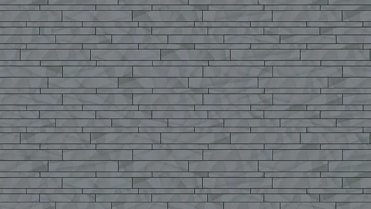 Läggningsschema 2 för fasadpanel.X