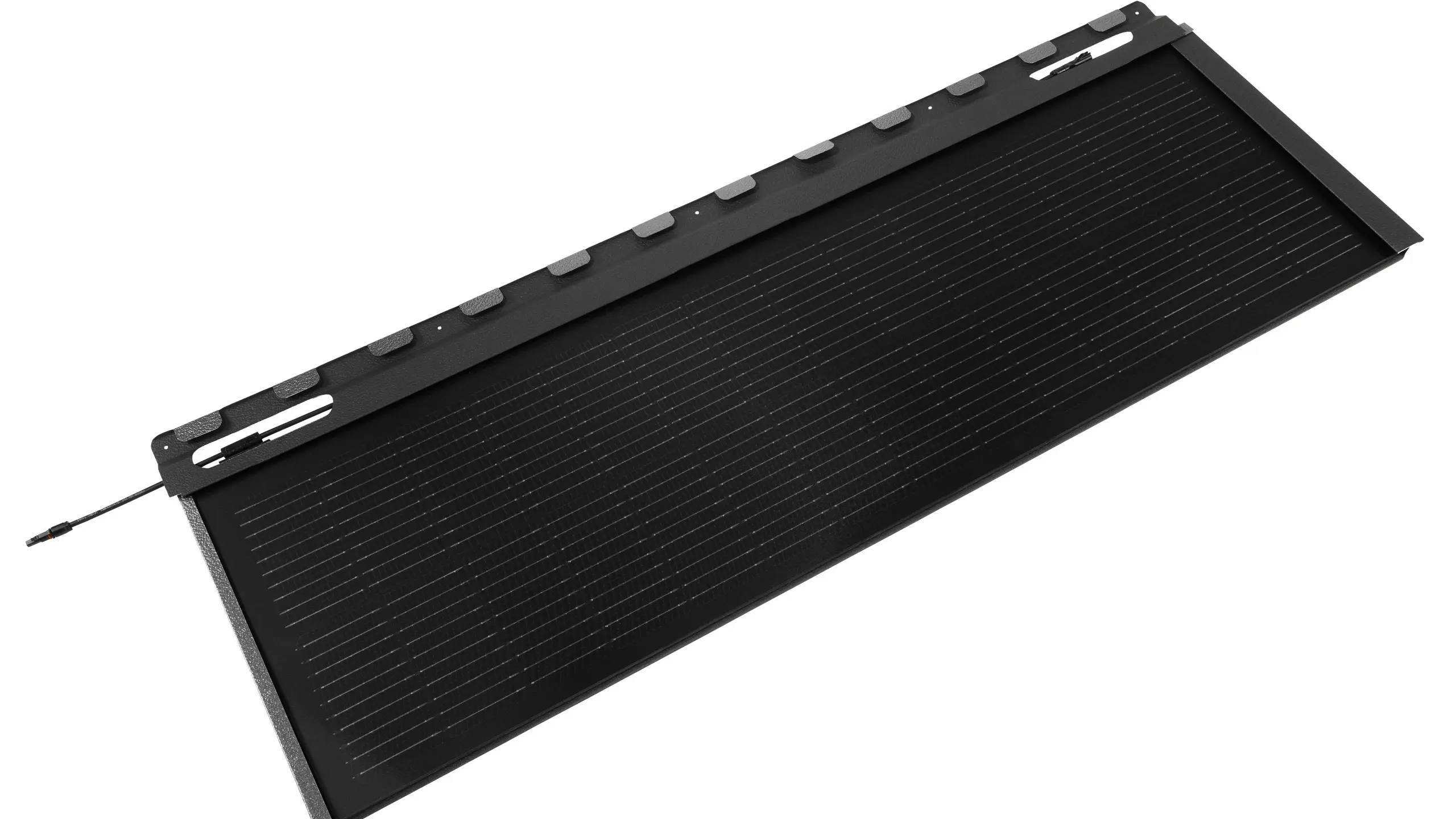 Bild visar PREFA solpanel stor i svart.