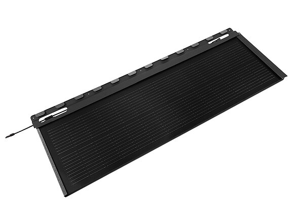 Bild visar PREFA solpanel stor i svart.