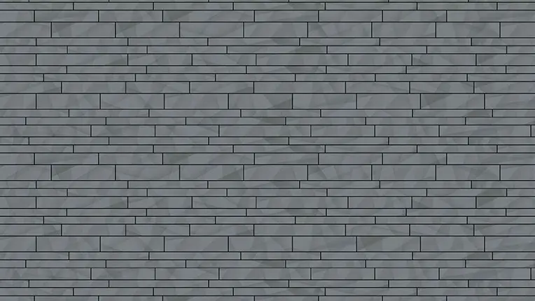 Läggningsschema variant 1 för PREFA fasadpanel.X (ljusgrå färg)