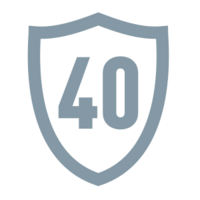 Garanterar 40 års materialgaranti