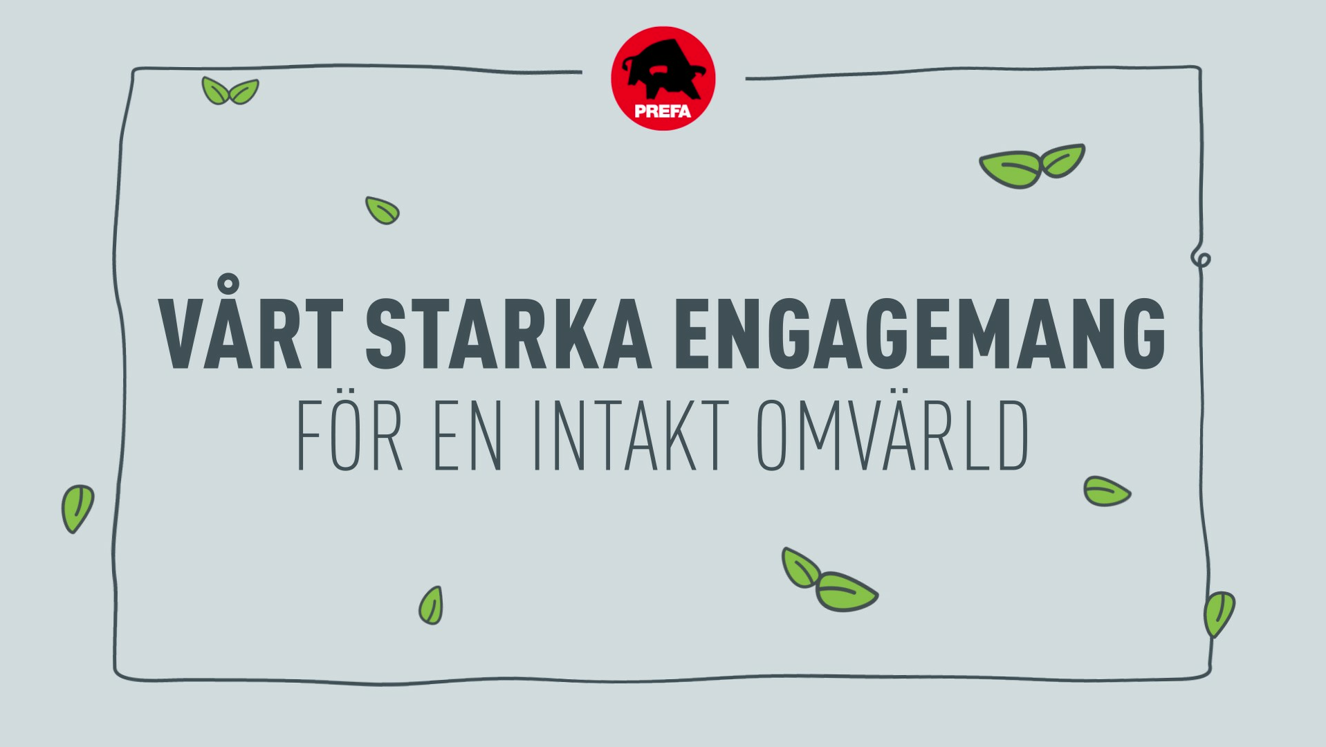 Förhandsgranskning av videon med de viktigaste punkterna ur PREFA:s hållbarhetsrapport