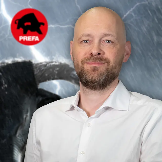 Der schwedische PREFA Mitarbeiter Håkan Sandegård 