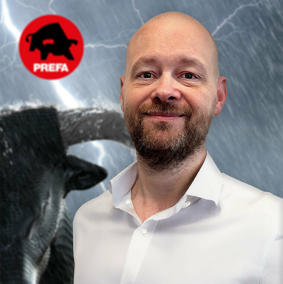 Der schwedische PREFA Mitarbeiter Håkan Sandegård 