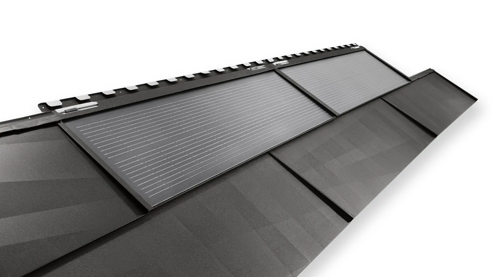 PREFA solpanel stor med takpanel FX.12 i P.10 svart