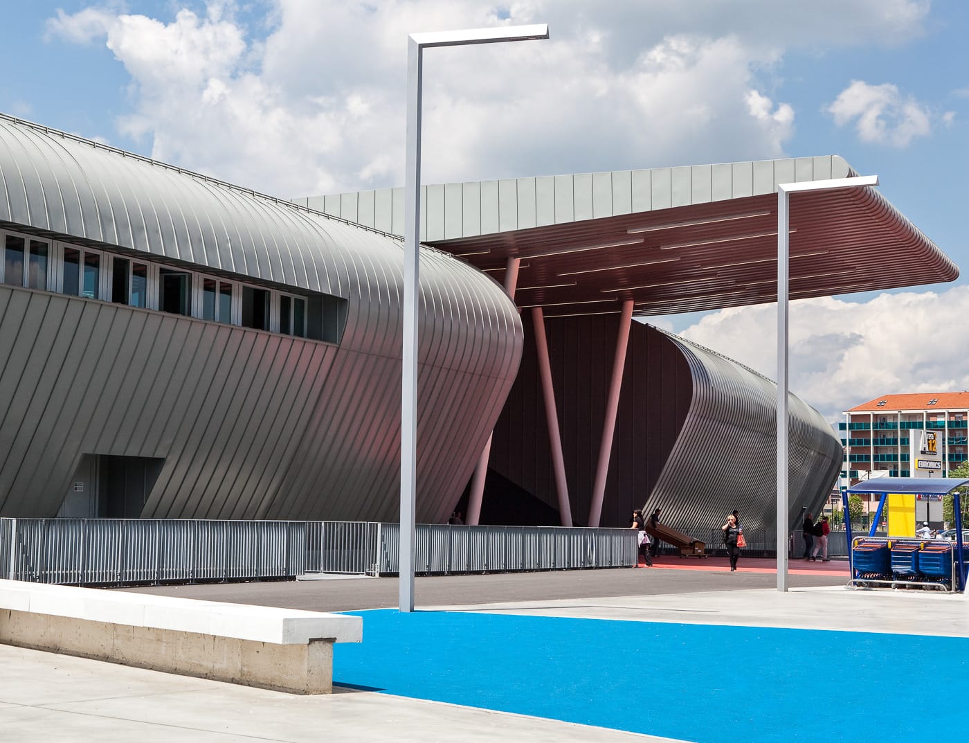 Referensobjekt PREFA Taksystem Falzonal ® zinkgrå